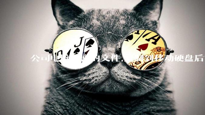 公司电脑加密的文件,复制到移动硬盘后如何解密?